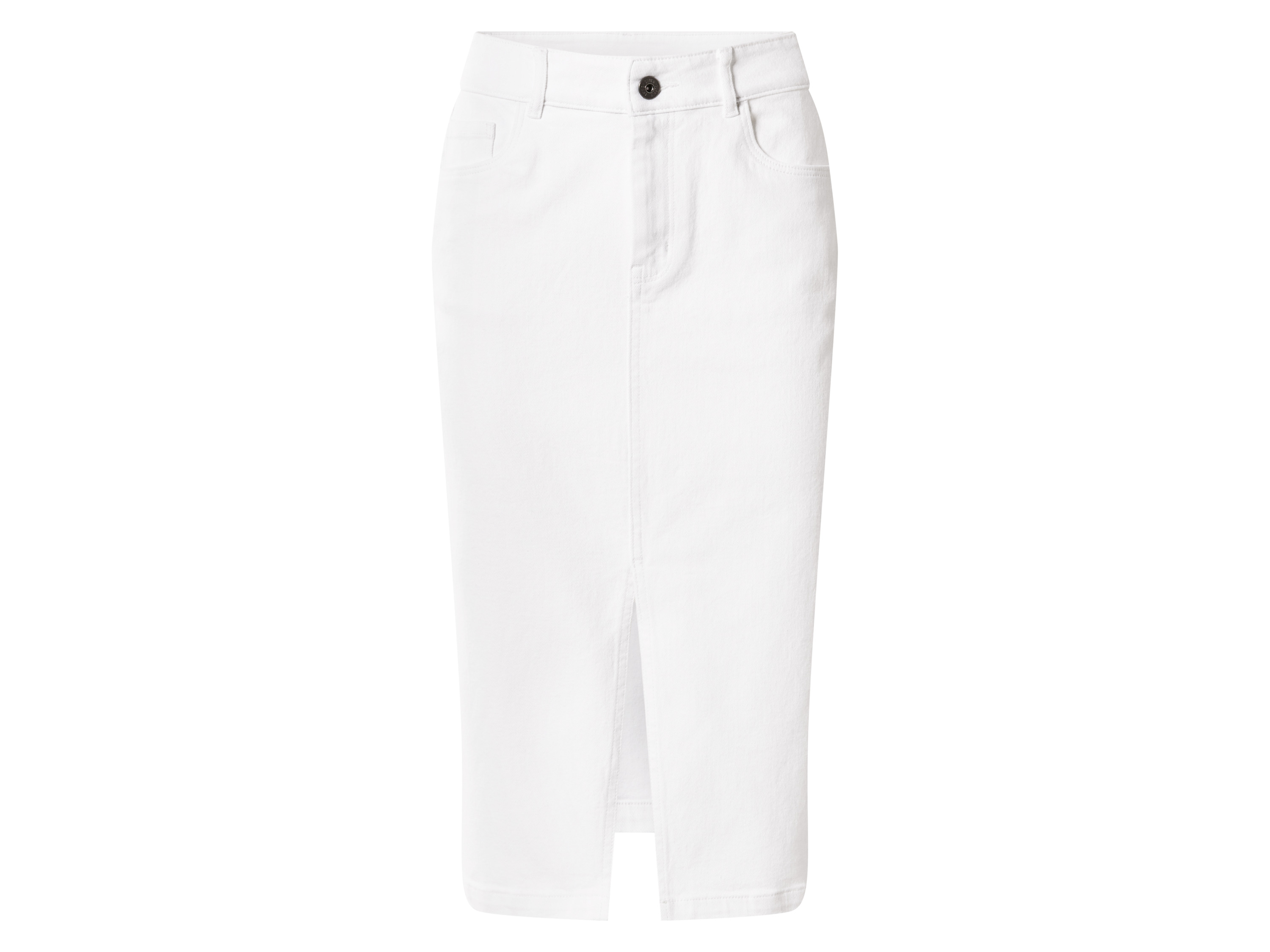 esmara Dames spijkerrok (Wit, 38)