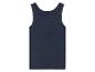 Donkerblauw kinder tanktop.