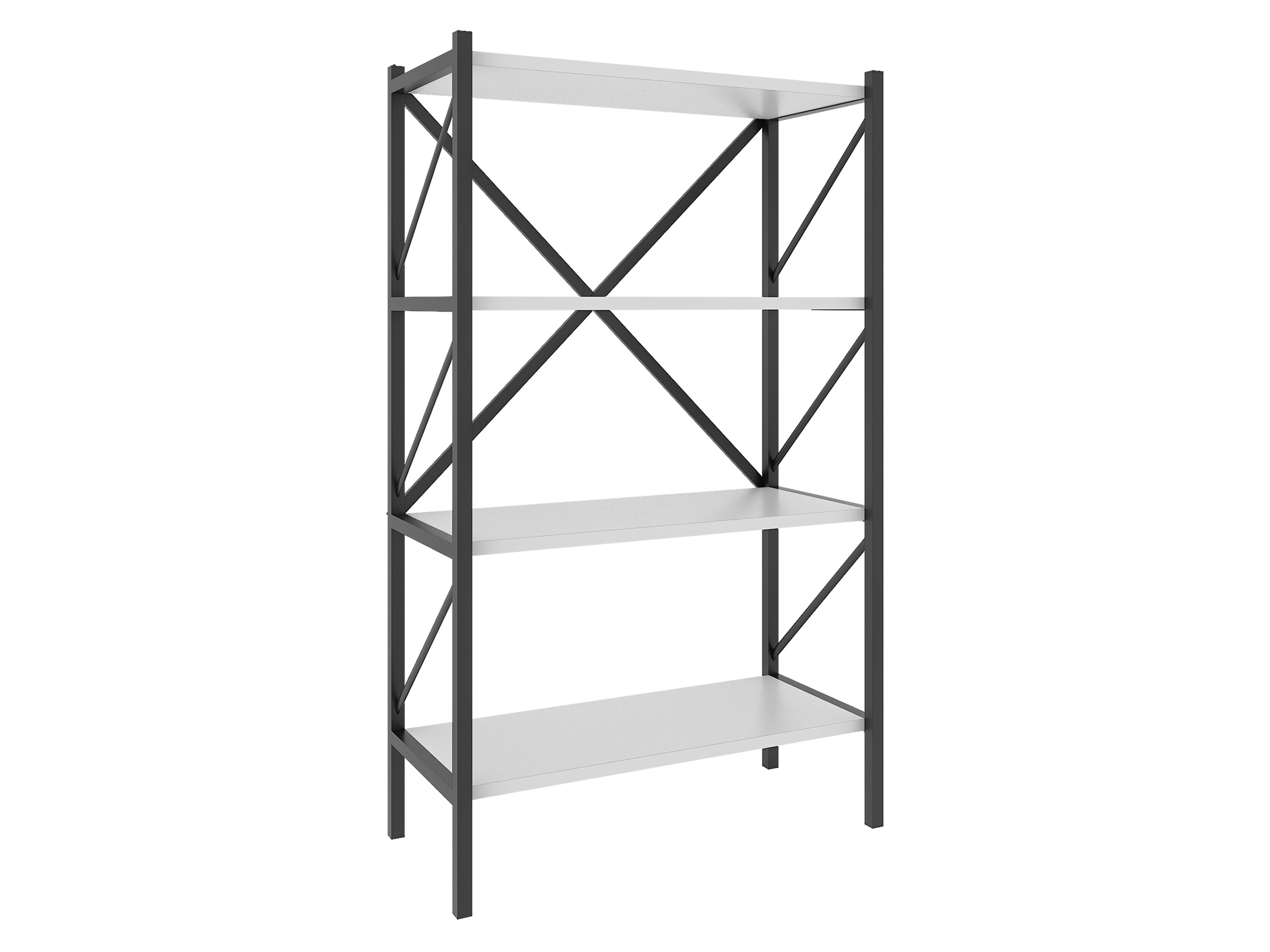 VCM Kast Insasi (4-voudig, Wit)