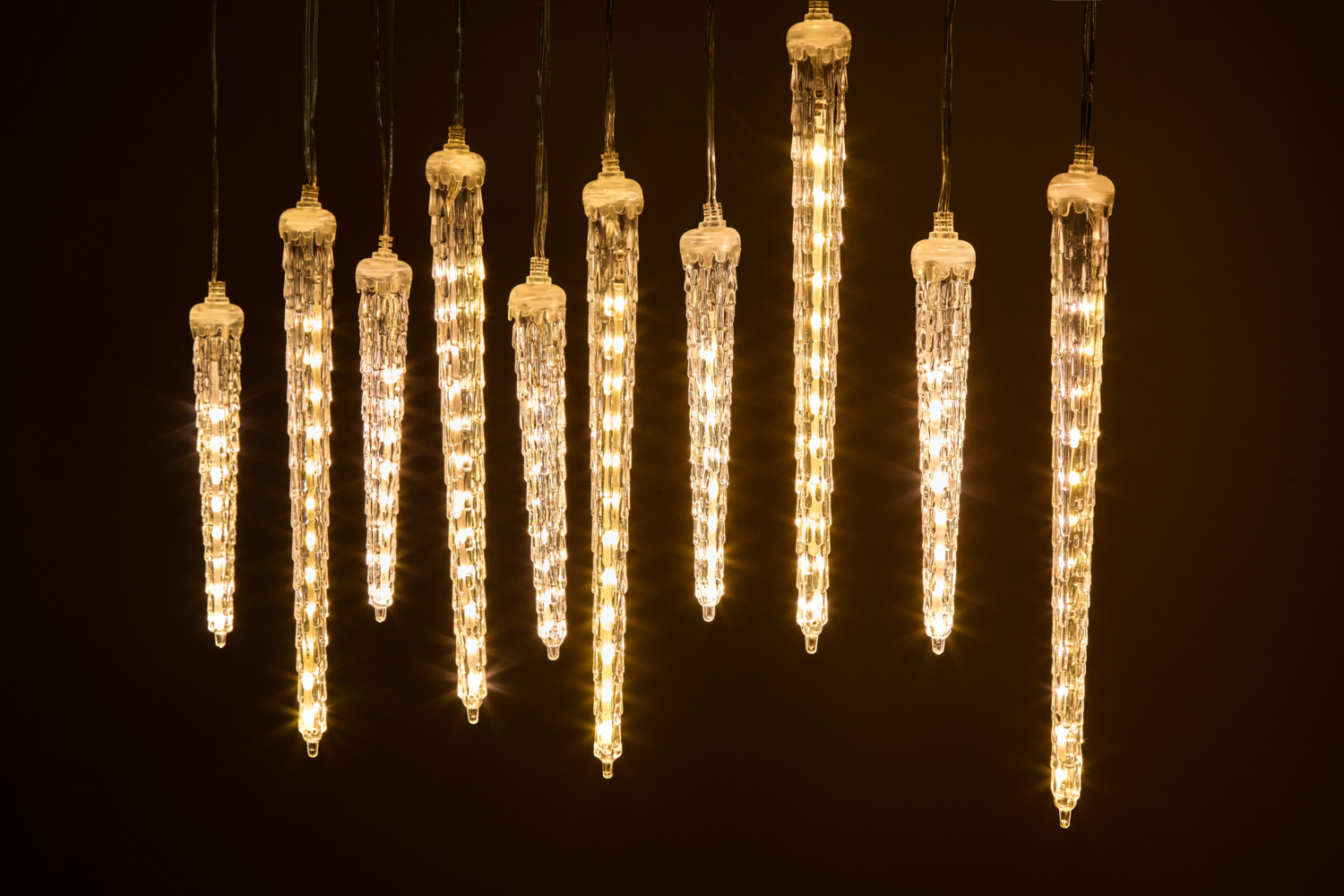 LIVARNO IJspegel-lichtsnoer, 148 LED's, voor binnen en buiten (Warmwit)