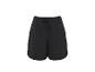 Zwarte dames shorts met trekkoord in de taille.