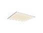 Vierkant LED-paneel met warm wit licht