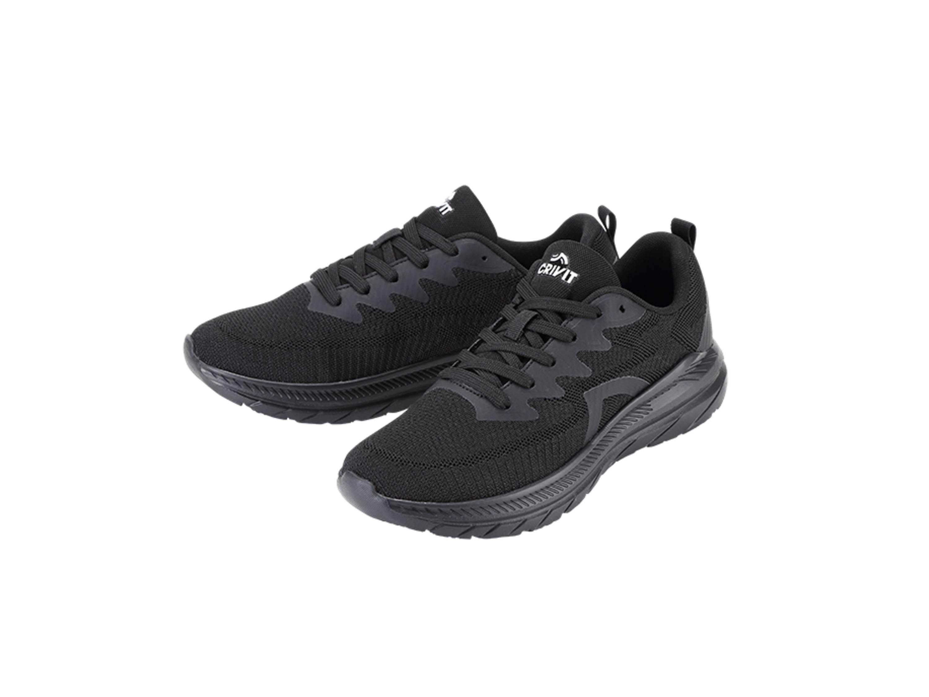 CRIVIT Heren sportschoenen (zwart, 45)