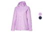 Lila regenjas met capuchon