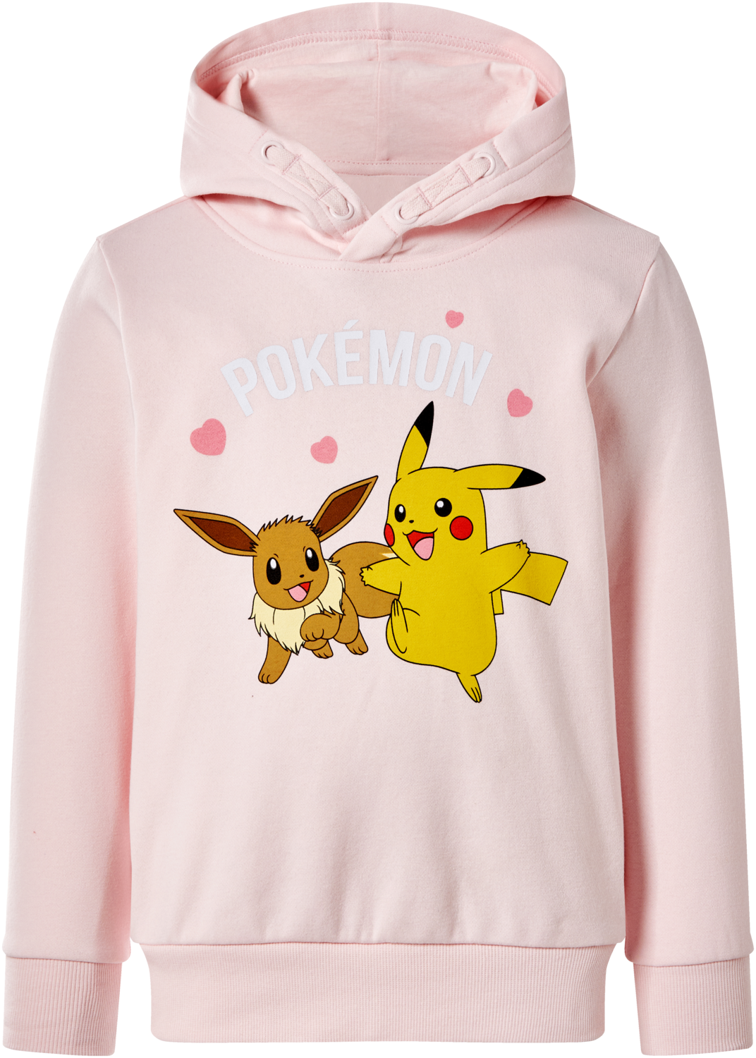 LUPILU Kinder hoodie Pokémon (Roze, 110/116)