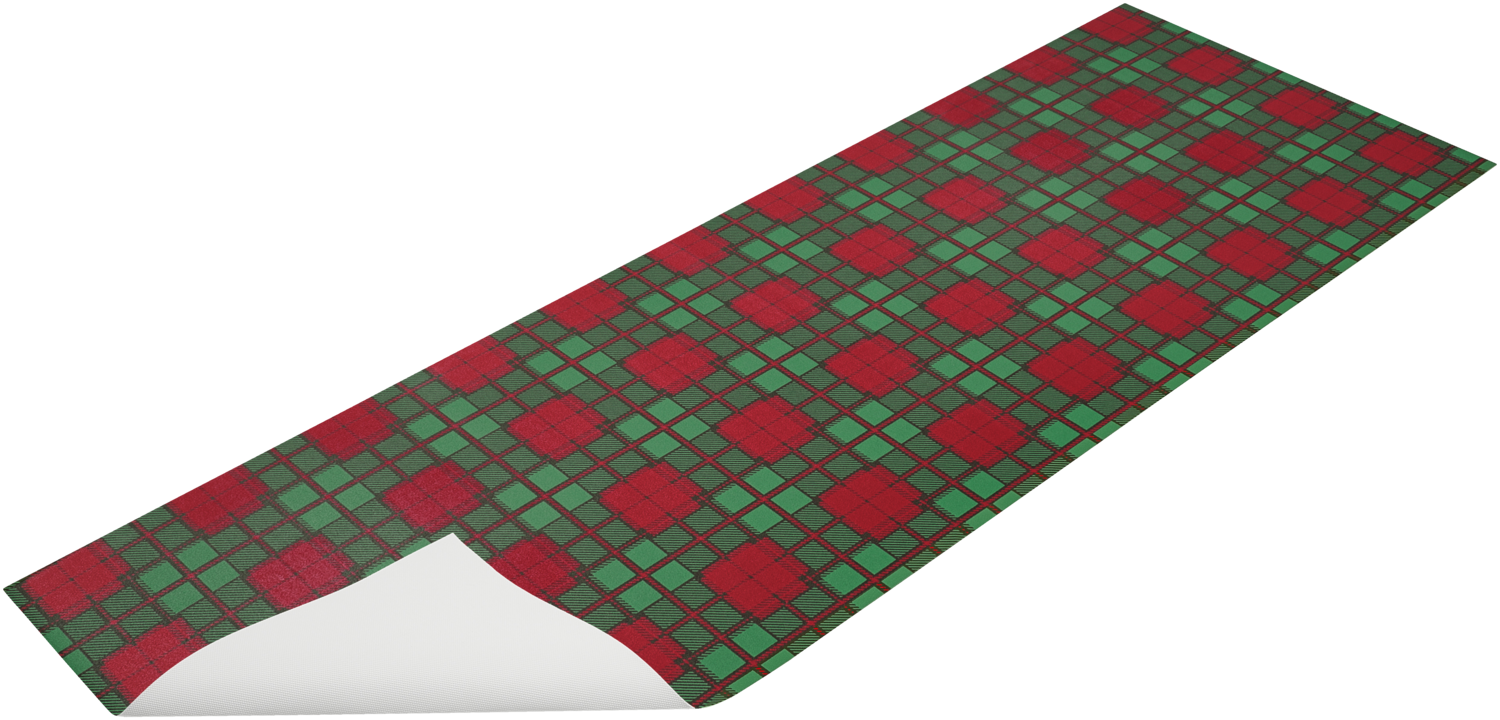 LIVARNO Keukenloper, 65 x 180 cm (Rood/groen)