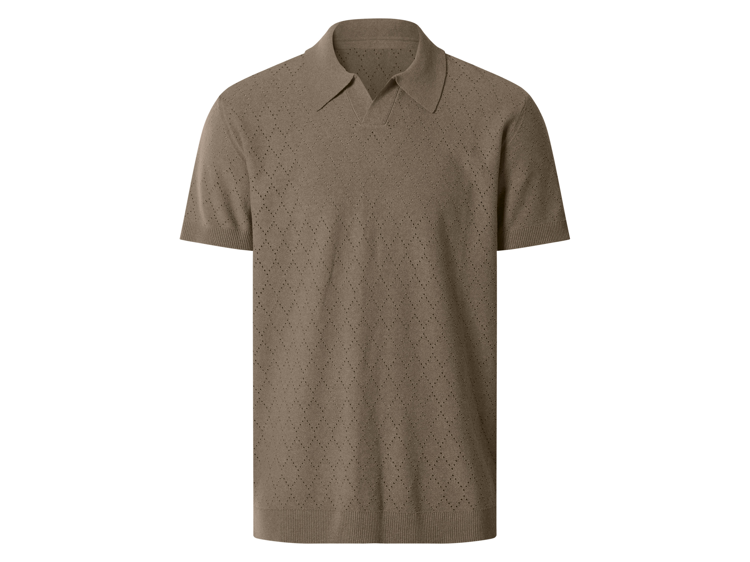 ESMARA MEN Heren polo (Beige, S)