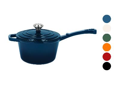 SILVERCREST® Gietijzeren steelpan, Ø18 cm