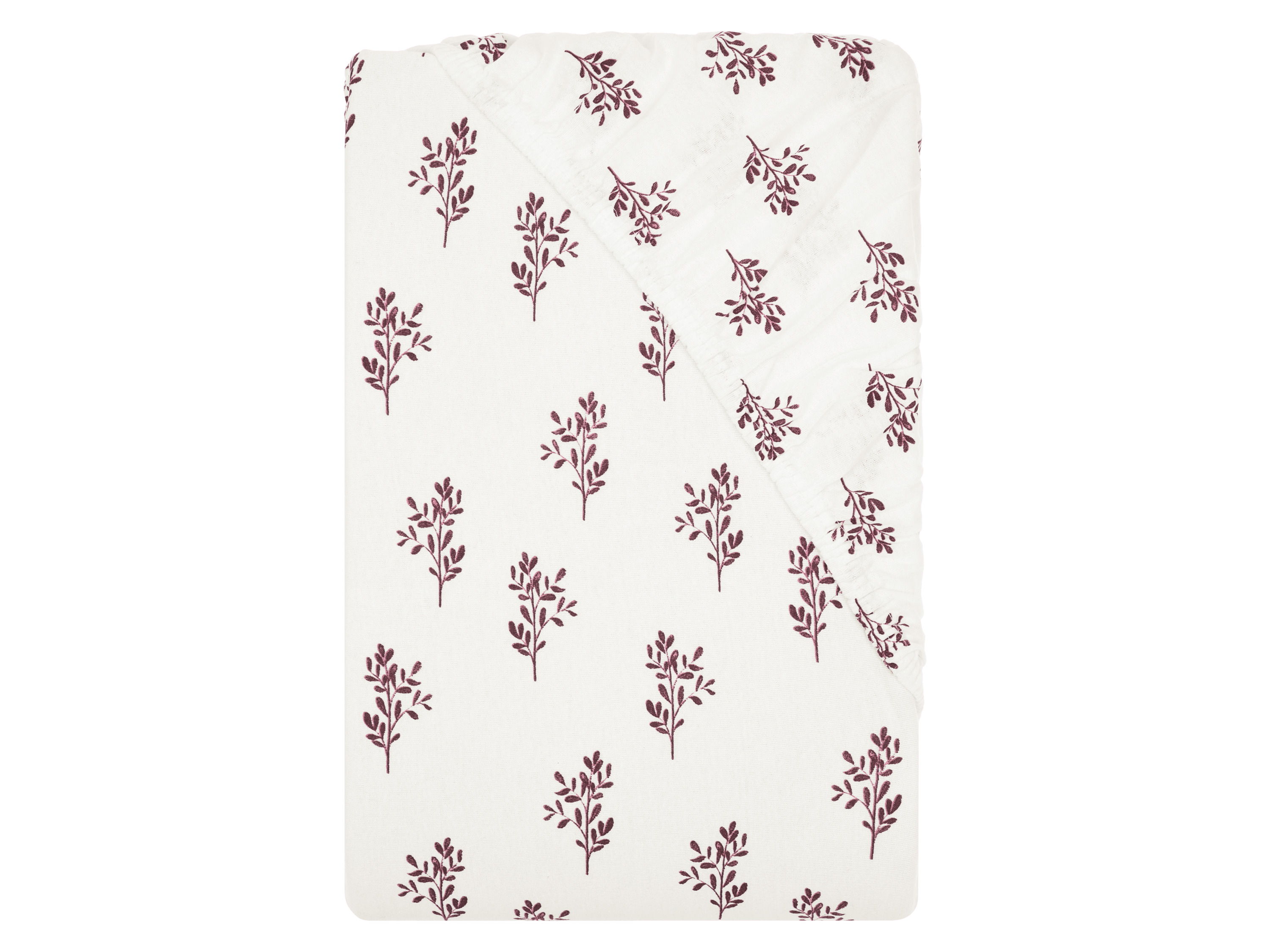 LIVARNO Jersey hoeslaken 90-100 x 200 cm (takken)