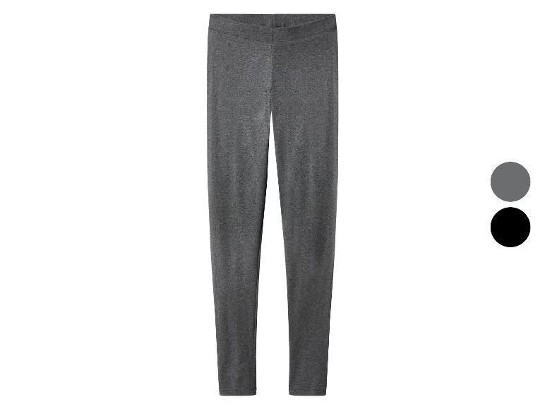 Grijze legging met twee kleuropties: grijs en zwart.