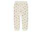Beige broek met regenboogprint