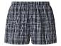 Heren boxershorts met zwart-wit ruitpatroon