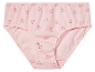 Roze onderbroekjes met hartjesprint.