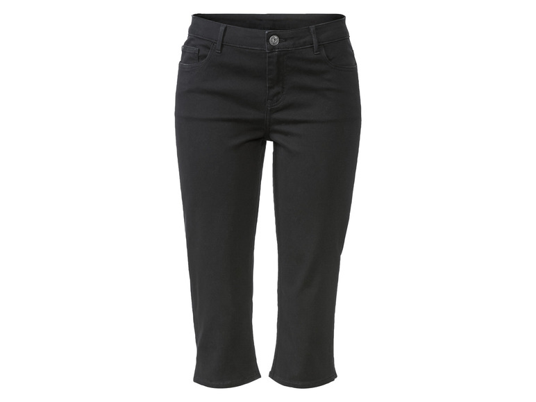 Ga naar volledige schermweergave: esmara® Dames jeans capri - afbeelding 3