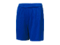 Blauwe sport shorts.