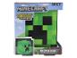 Minecraft Creeper lamp in verpakking, die geluiden maakt wanneer ingeschakeld.