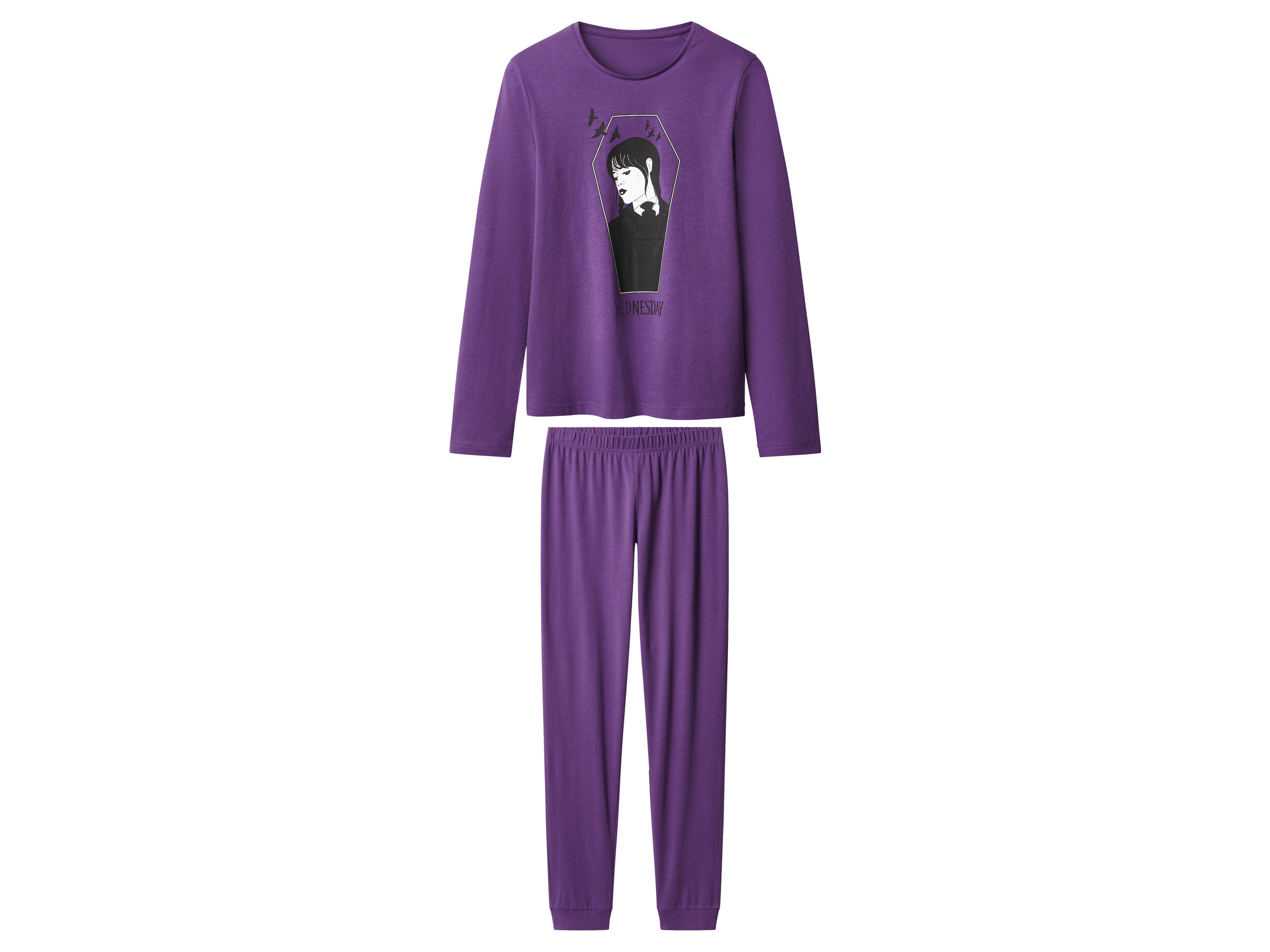 Kinder pyjama Wednesday (Lila, 158/164)
