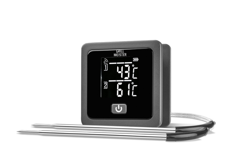 Ga naar volledige schermweergave: GRILLMEISTER Draadloze grillthermometer / bluetooth® grillthermometer - afbeelding 1