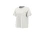 Wit T-shirt met korte mouwen en ronde hals