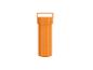 Oranje reparatieset container met handvat.