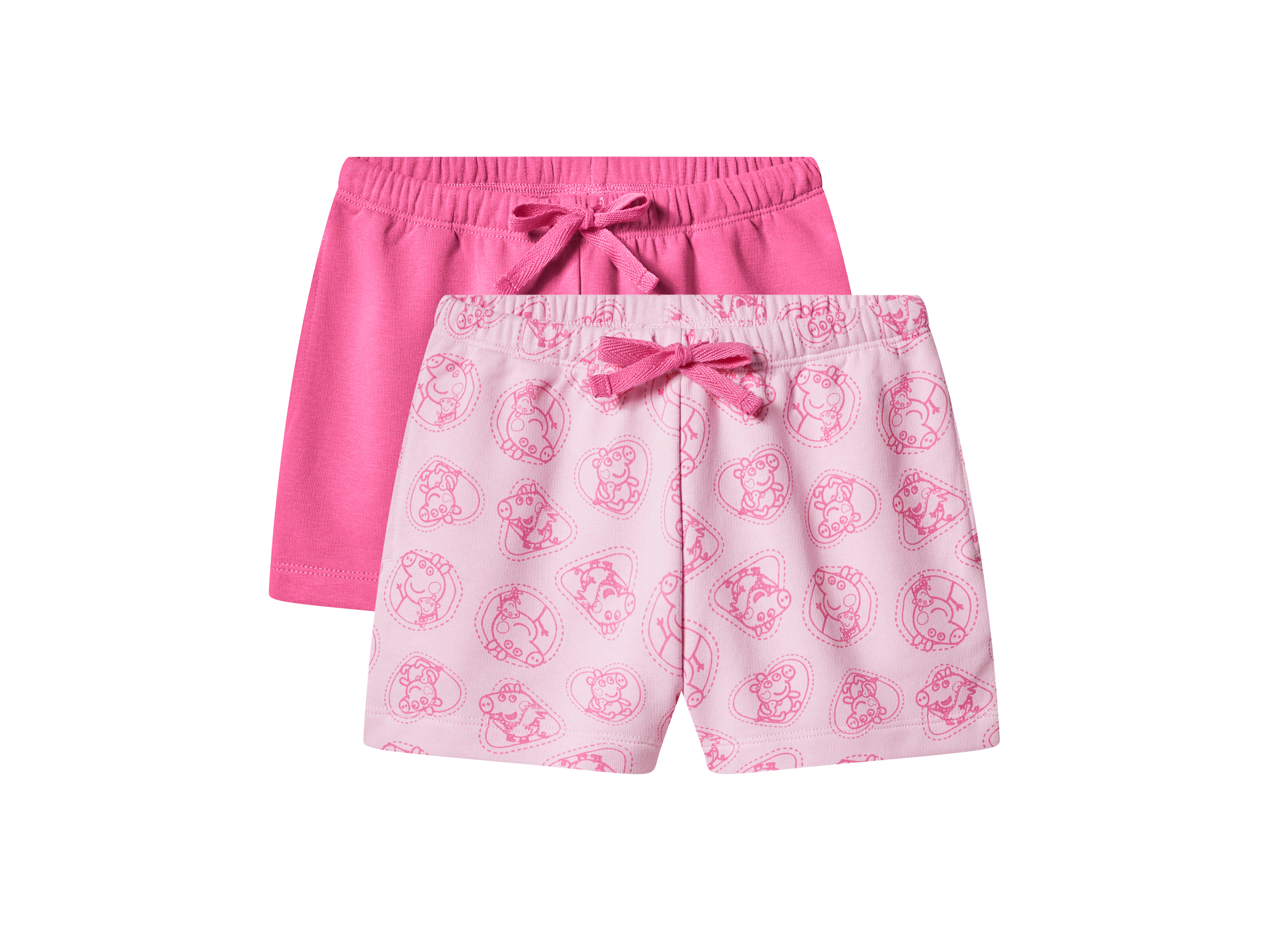 Set van 2 kinder shorts (Peppa Pig, 110/116)