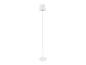 Witte Sansbar staande lamp met minimalistisch design.