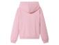 Een roze hoodie.