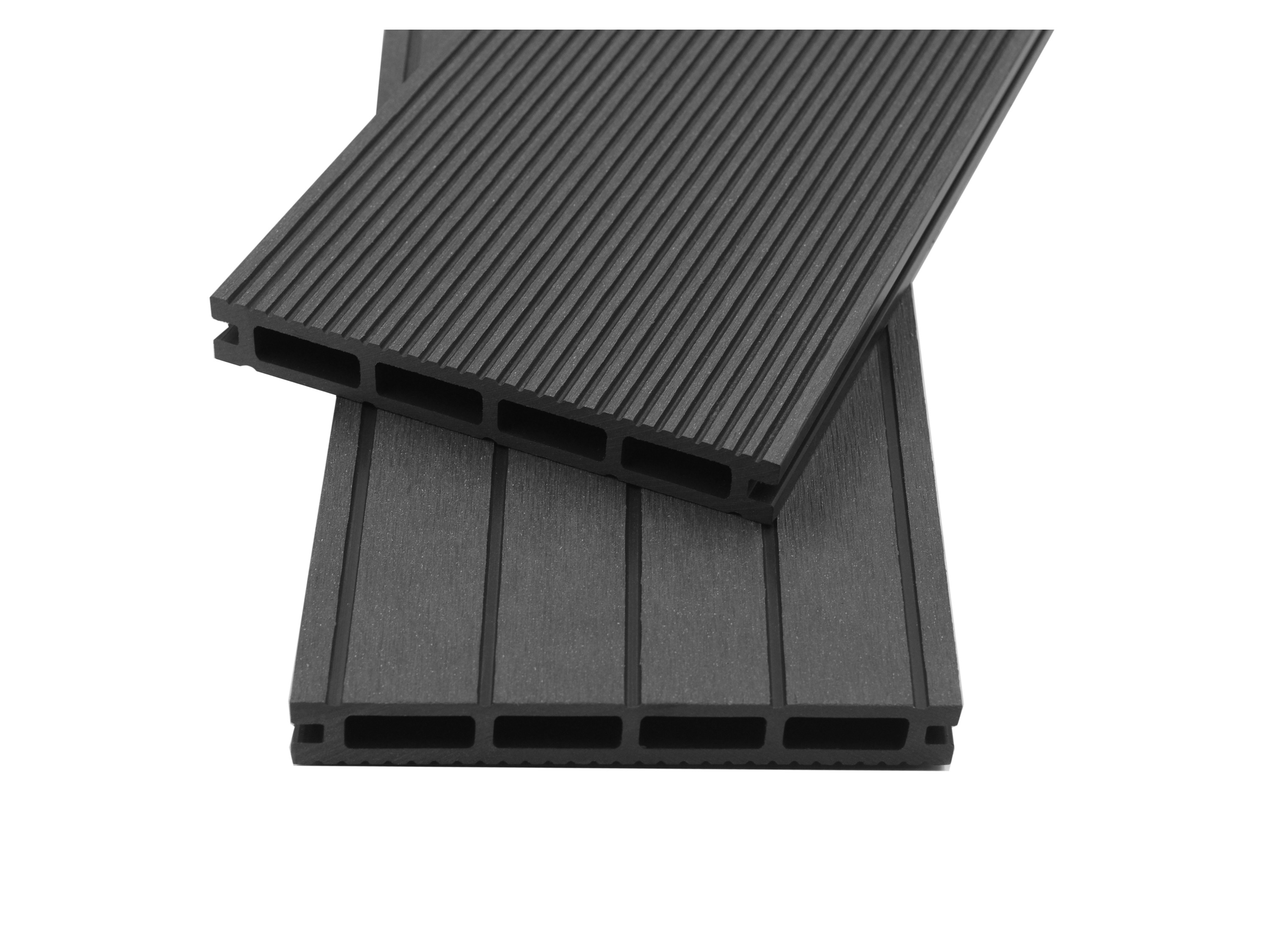 HOME DELUXE Set van 6 vlonderplanken Samana (2m², Antraciet)