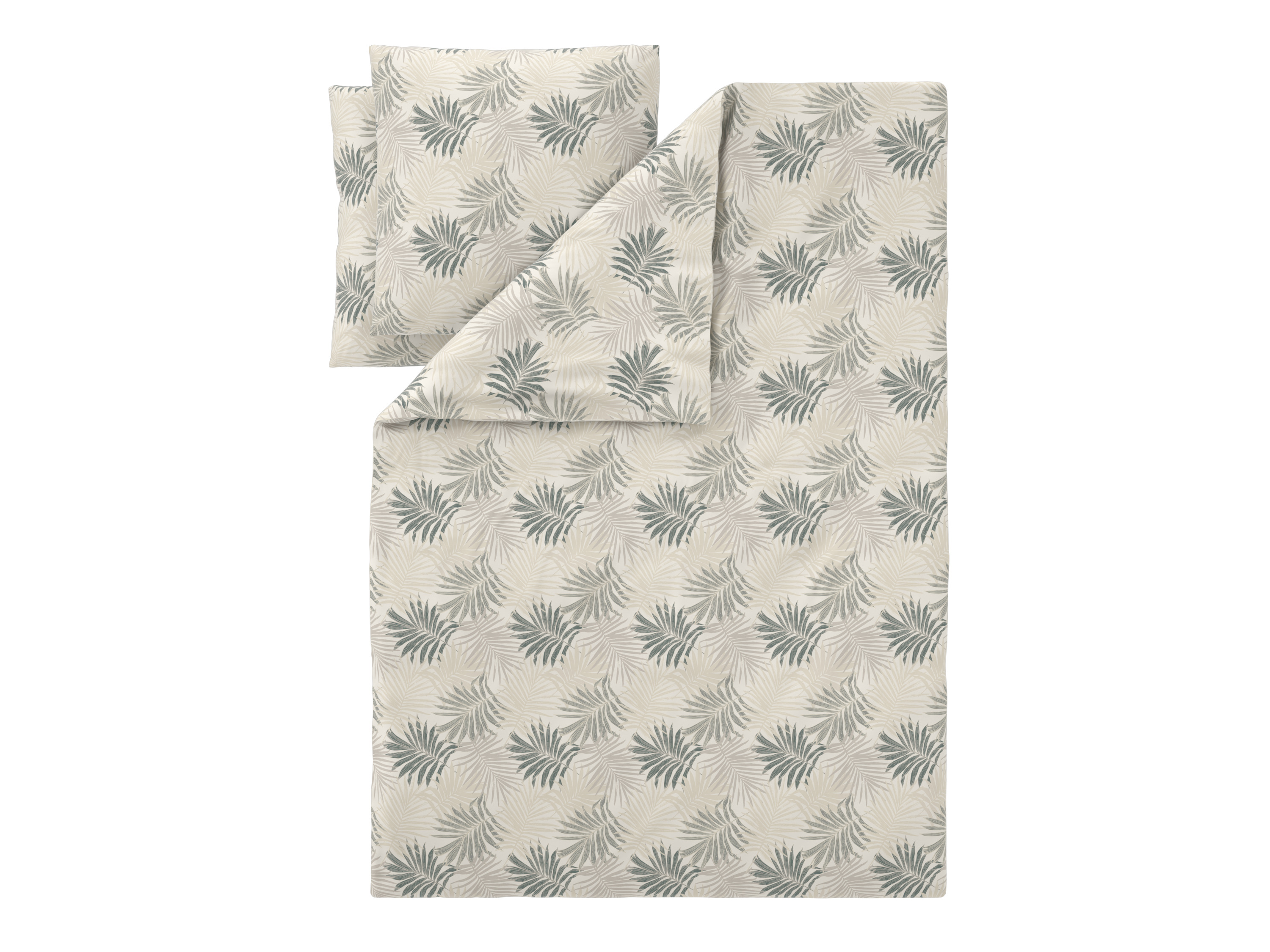 LIVARNO Satijnen dekbedovertrek 240 x 220 cm (Beige)