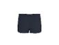 Donkerblauwe herenboxershort, achteraanzicht.