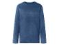 Blauwe heren sweater met lange mouwen.
