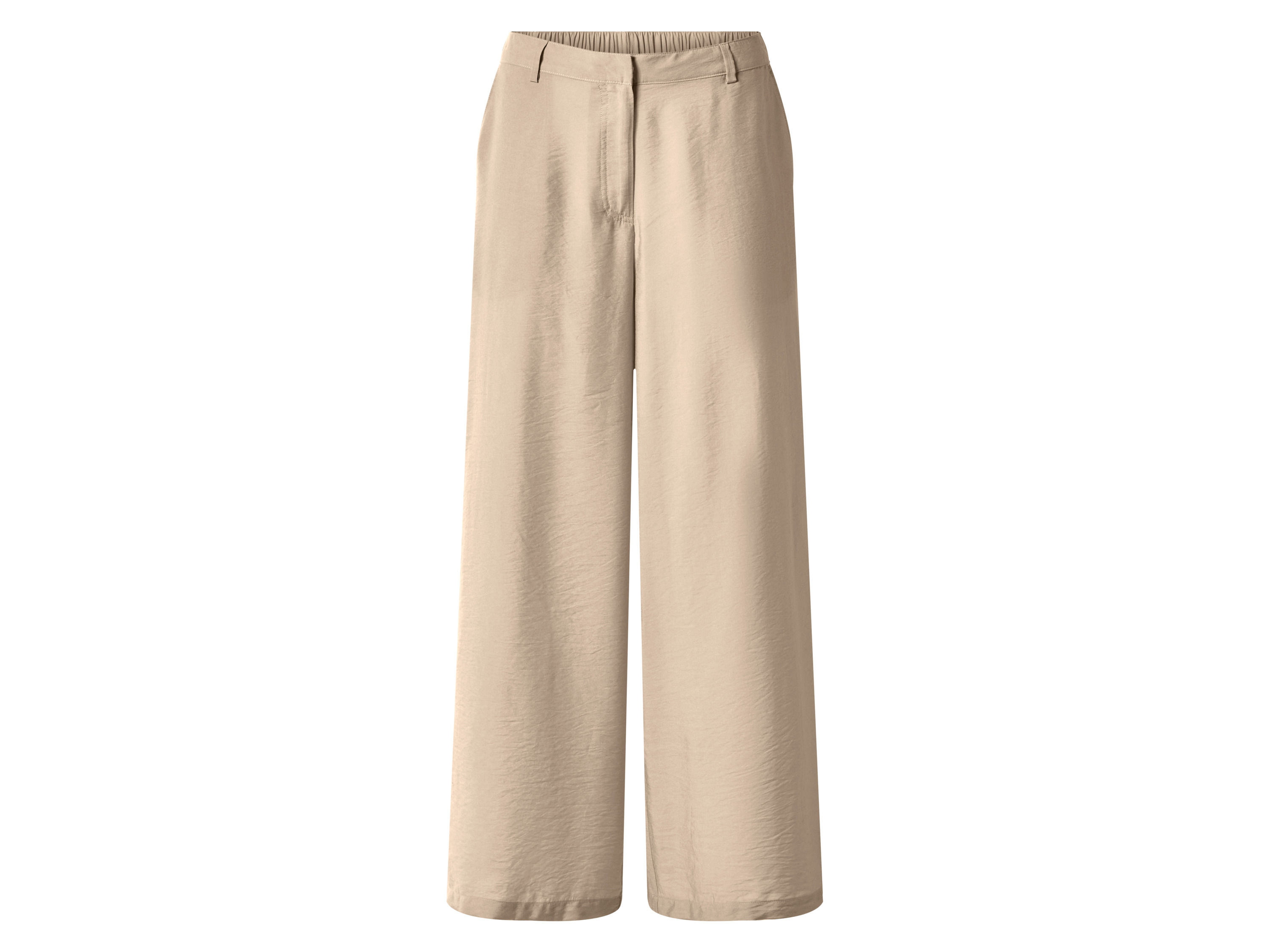 ESMARA Dames wide leg broek (Bruin, M (40/42))