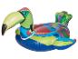 Opblaasbare toucan drijfring, kleurrijk en stijlvol ontwerp.