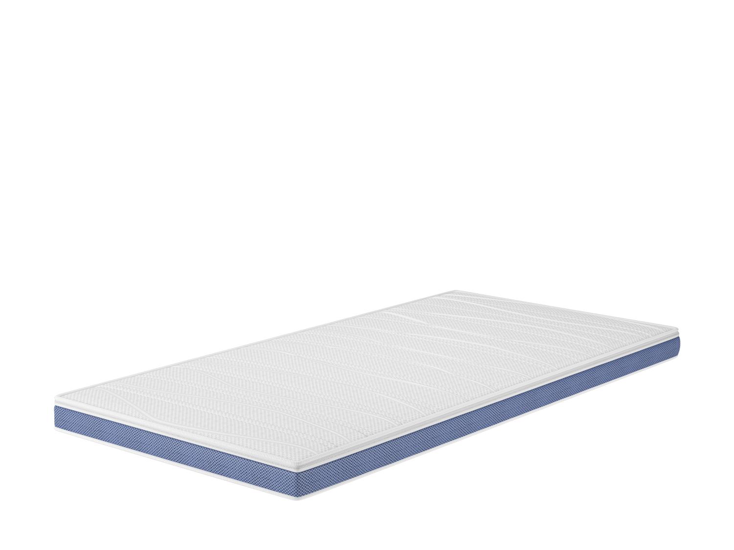 IULULU Matrastopper, 3 inch full size 5-zone gel traagschuim eierkrat
