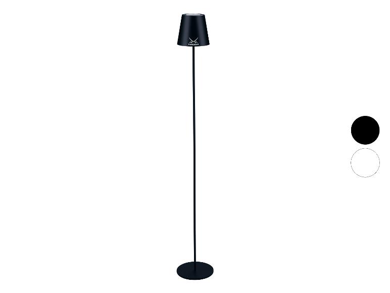 Zwarte Sanssibar staande lamp, minimalistisch design.