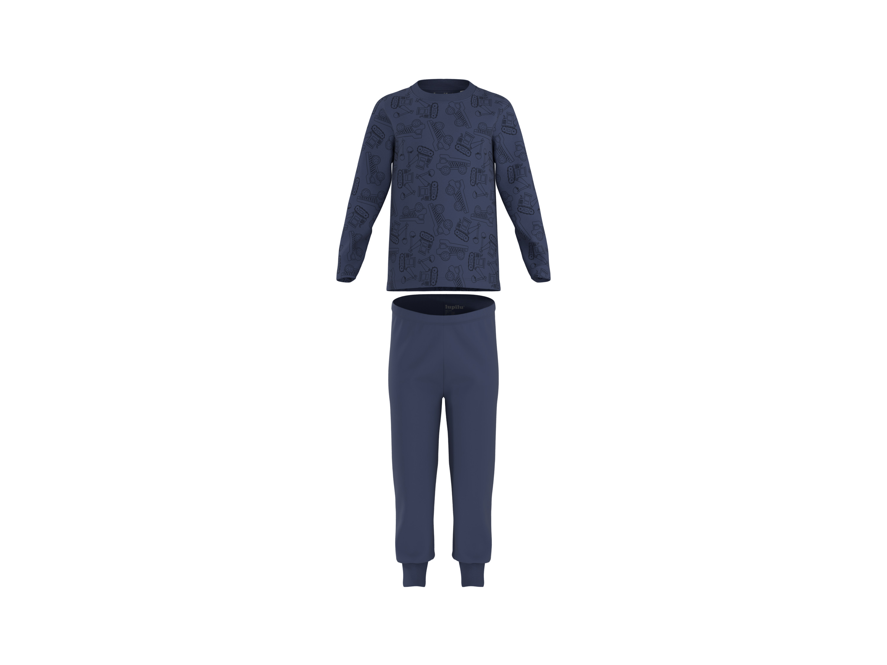 LUPILU Kinder pyjama (Blauw, 98/104)