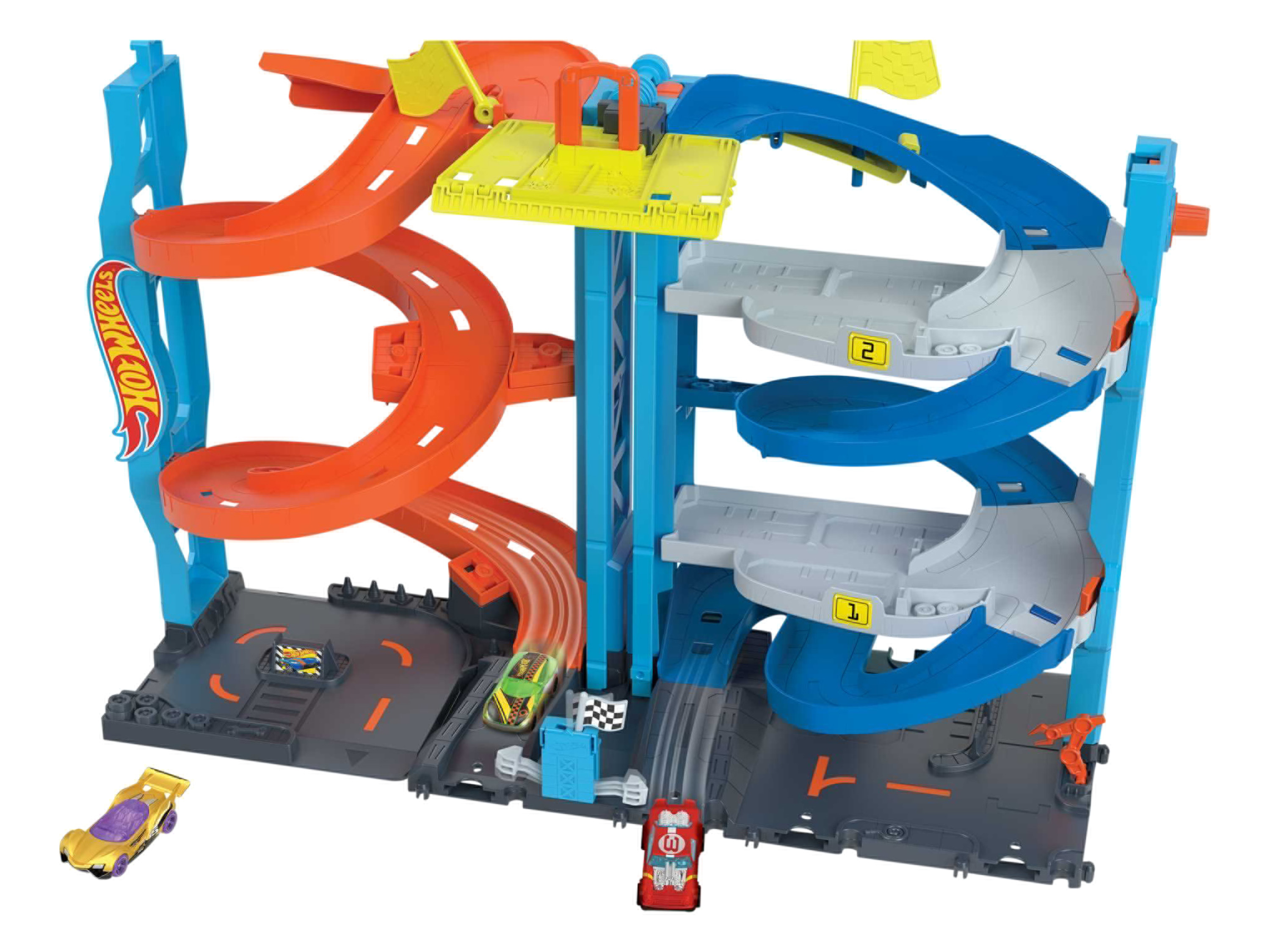 Hot Wheels City Race Tower of Action Figure 8-jump (HKX43 Race Tower)