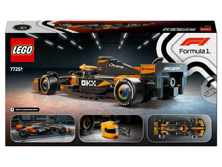 LEGO Speed Champions McLaren Formule 1-auto (77251) in doos.