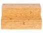Tweedelige bamboe opbergplank.