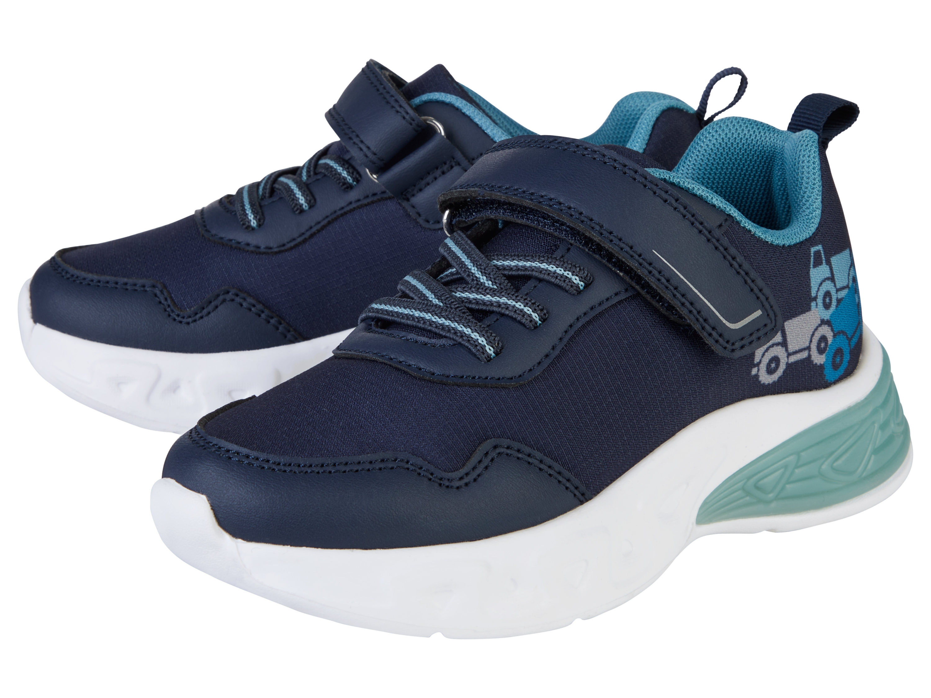 lupilu Kinder schoenen met licht (Marineblauw, 25) afbeelding