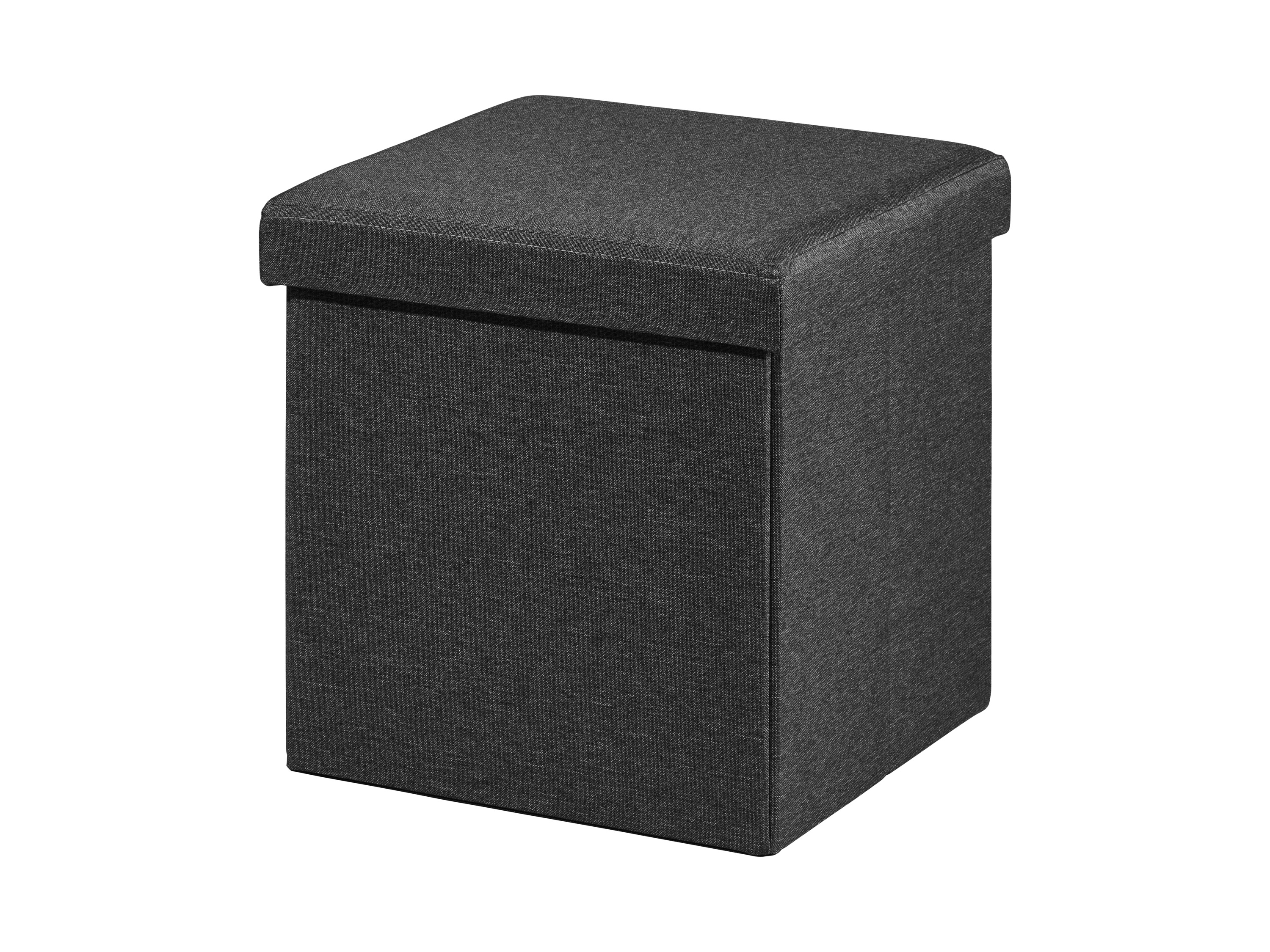 LIVARNO home Poef met opbergruimte (Grijs)