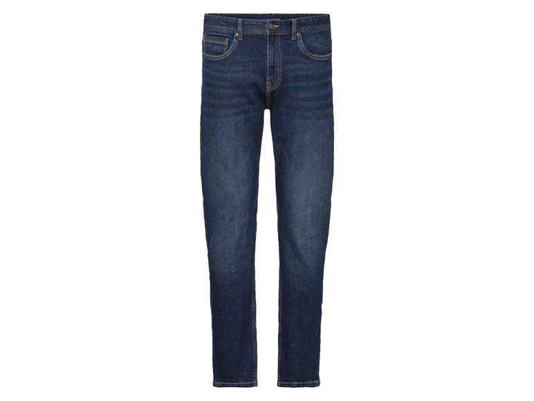 Heren-jeans tapered fit (52 (36/32), Donkerblauw)