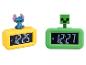 Stitch en Minecraft Creeper digitale wekkers