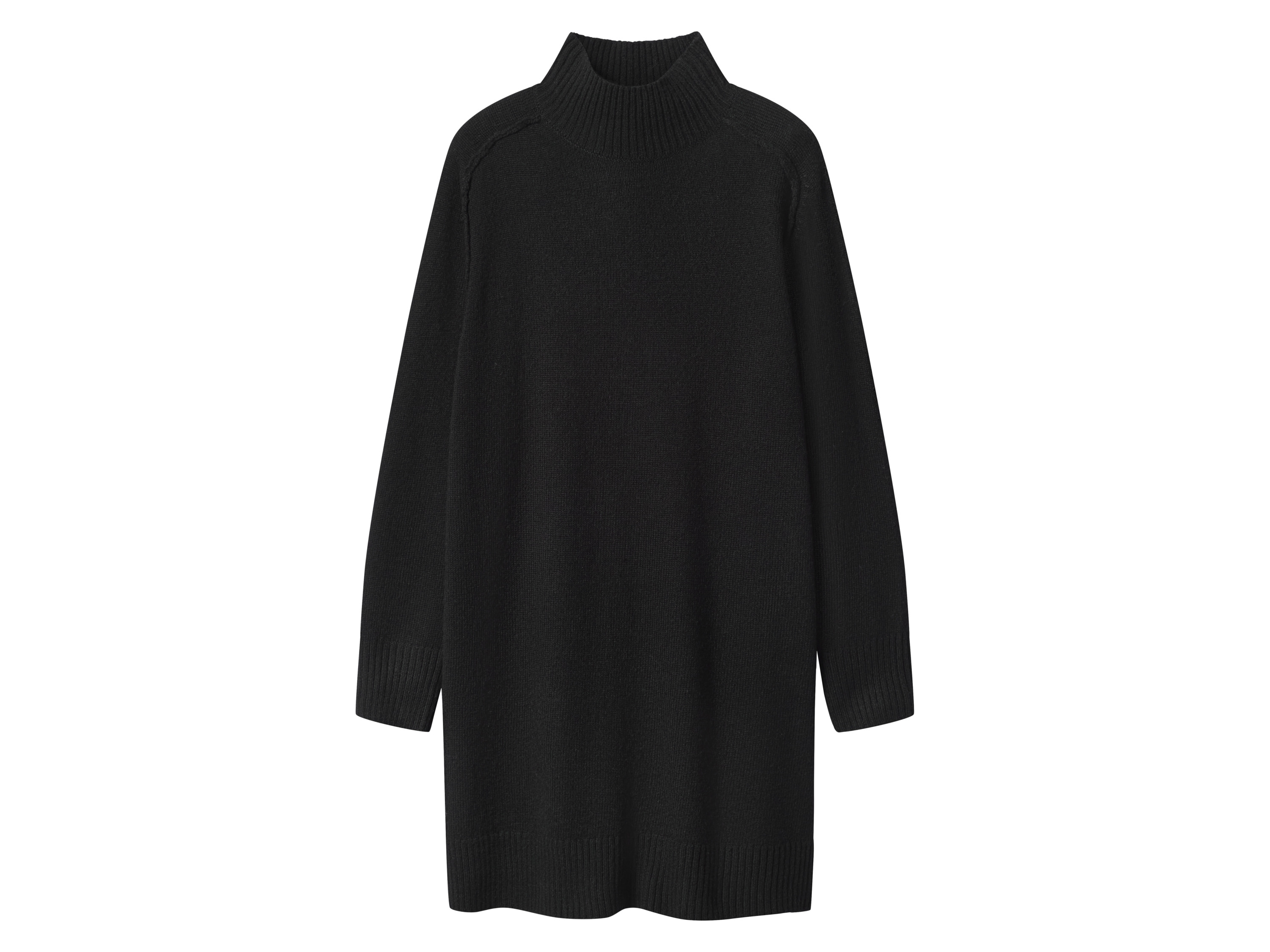 esmara Gebreide dames jurk (Zwart, S (36/38)) afbeelding