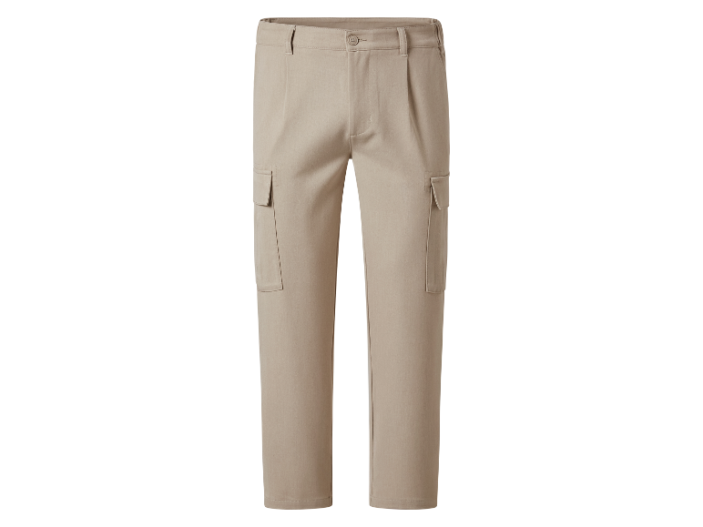 Beige cargobroek.