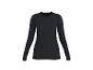 Donkerblauw dames shirt met lange mouwen en ronde hals
