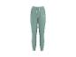 Groene joggingbroek met trekkoord en elastische boorden.