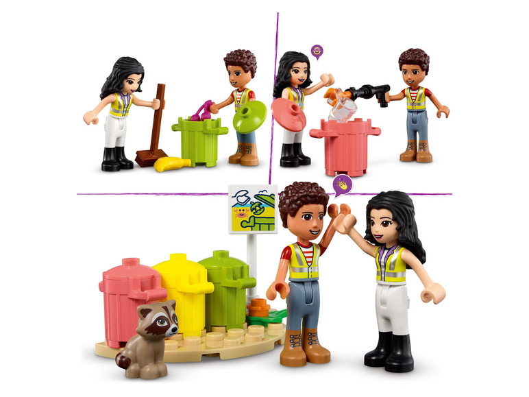 Ga naar volledige schermweergave: LEGO® Friends Recycling-Auto - afbeelding 3