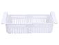Wit uitschuifbaar opbergmandje voor koelkast of kast