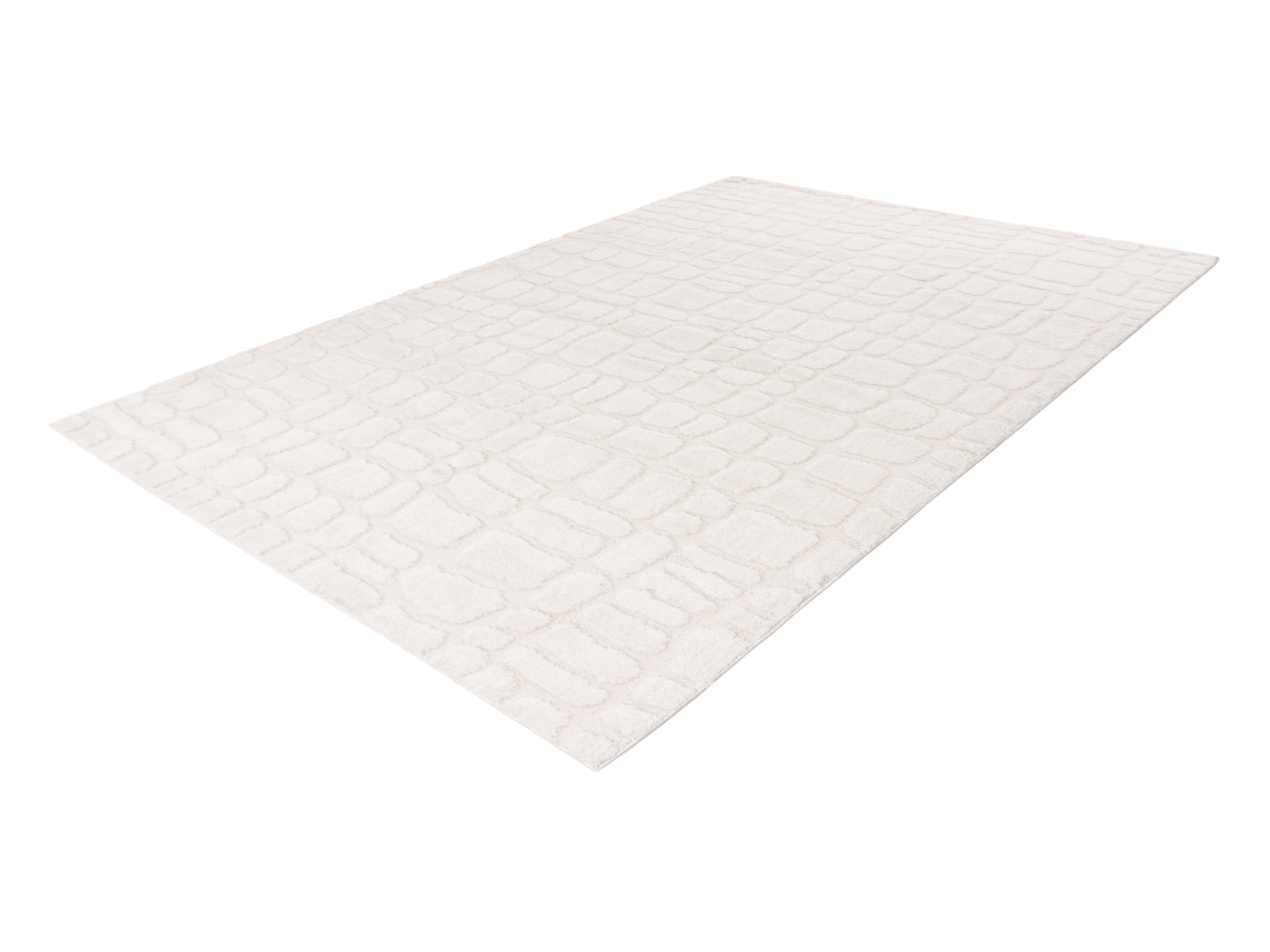 KAYOOM Vloerkleed Angel, laagpolig (125, Taupe, 120 x 170 cm)